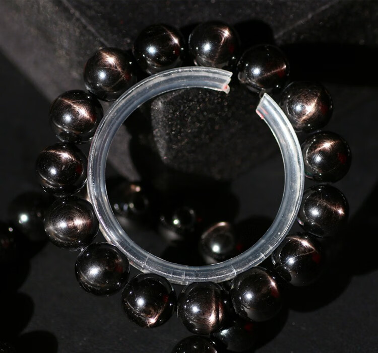 时乾古埃及天然金运石手链金猫眼十字眼效应能量石手