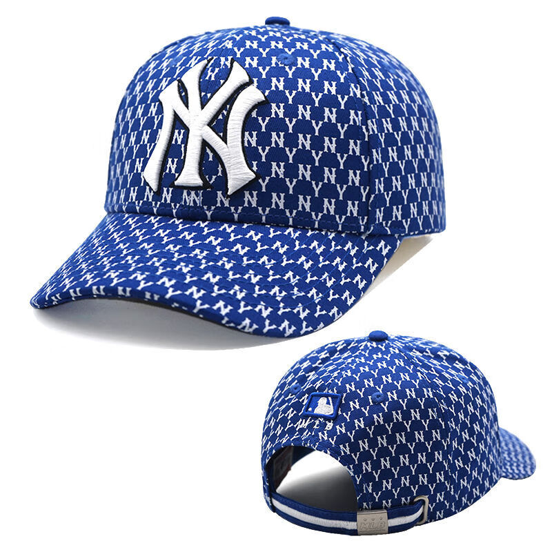 美职棒(mlb)2022新款la帽子老花logo款ny洋基队棒球帽刺绣鸭舌帽ins风