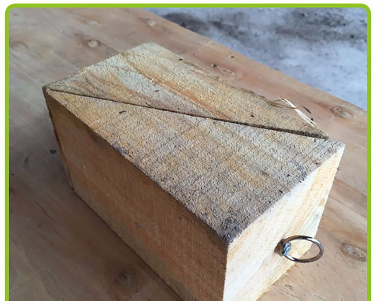 车用停车防滑止滑三角木止退器木头汽车垫木挡车木掩车器停车楔