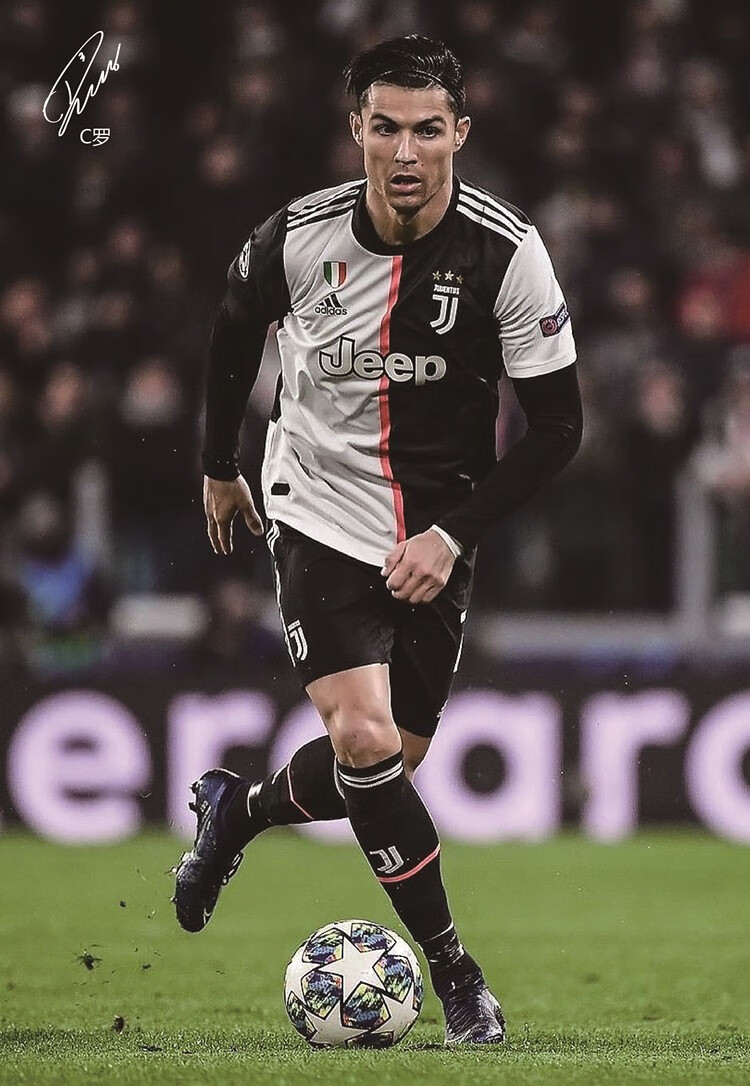 足球球星海报c罗墙贴纸卧室宿舍墙壁画报明星足球周边梅西内马尔