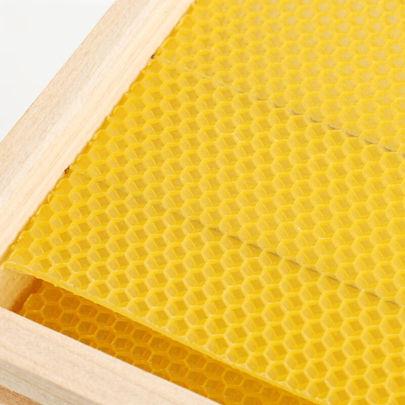 中蜂巢框42cm中蜂专用半成品养蜜蜂蜂箱杉木巢础框架子列子养蜂工具10