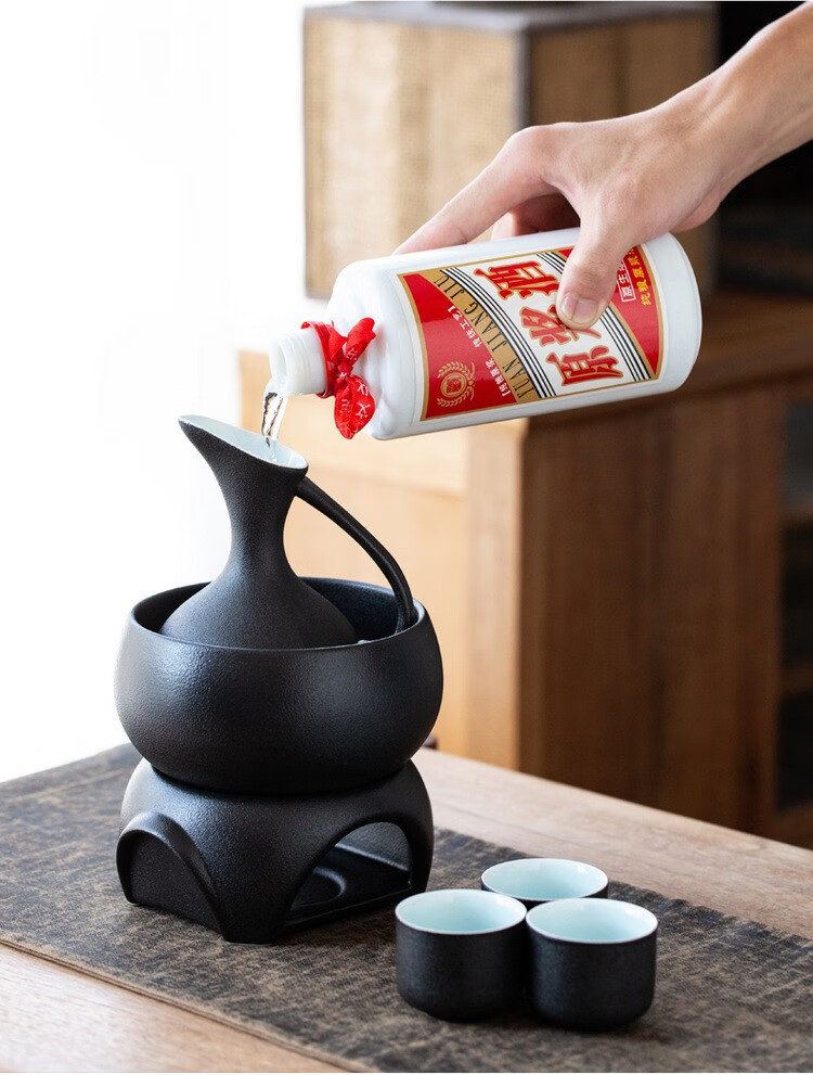 煮酒器可刻字温酒器中式烫酒壶家用热酒器黄酒白酒煮酒壶暖酒壶酒具