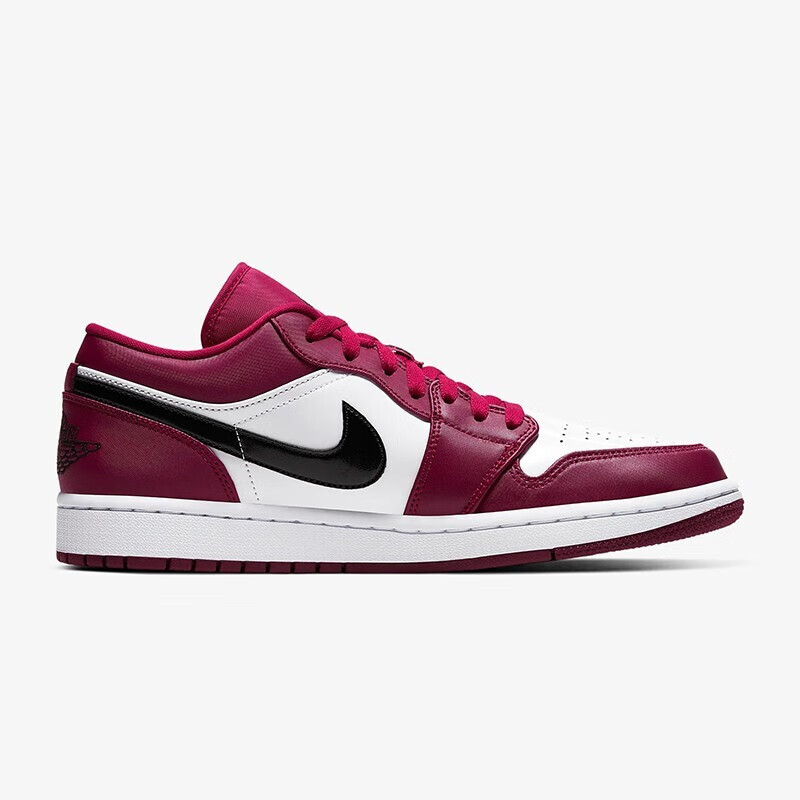 耐克(nike)jordan 1 low aj1低帮男子篮球鞋 553558 玫红ck3022-005
