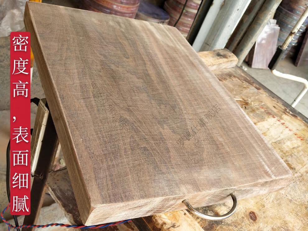 铁木菜板越南进口 进口越南蚬木铁木砧板广西龙州蚬木实木切菜板饭店