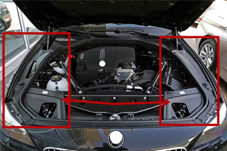 适用宝马5系f18发动机520li舱523机盖525叶子板528护板530上盖板 副