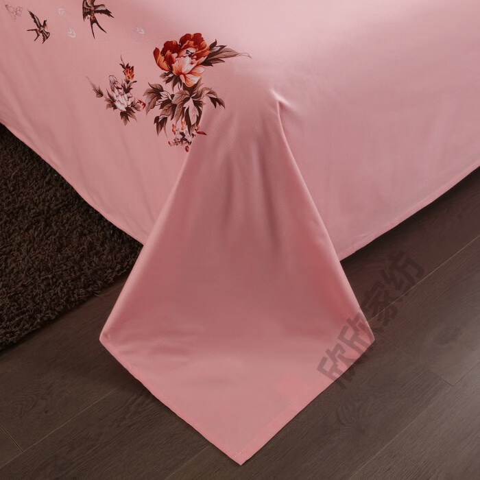 上海丝光棉床单 国民上海民光老式传统全棉全线丝光加厚床单 印花丝