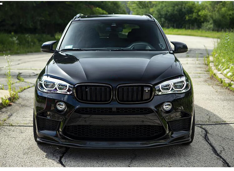 适用21款宝马1345系gt改装中网x3x4x5x6亮黑色黑武士三色进气格栅新3