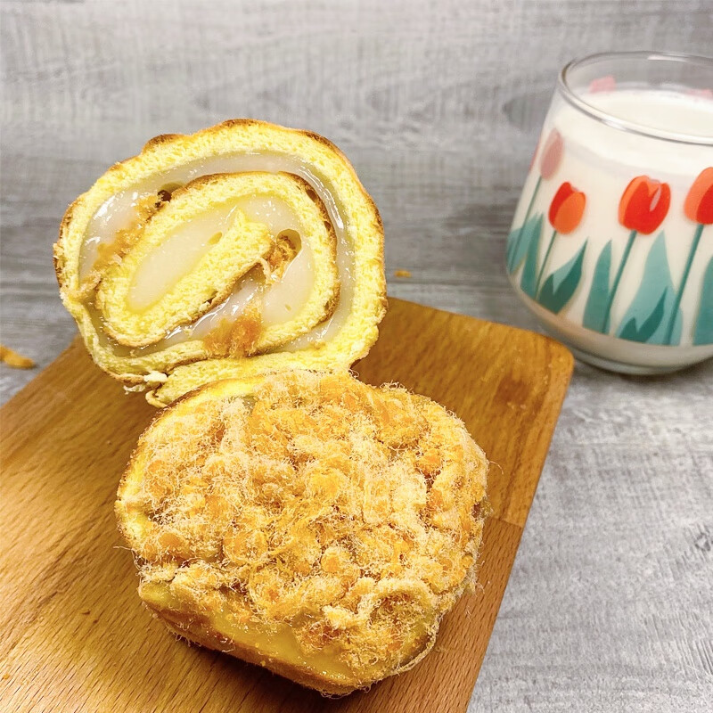 南京千里酥虎皮肉松沙拉卷爆浆蛋糕下午茶零食250g