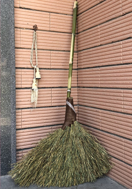 竹扫把大扫帚竹子马路扫庭院子笤帚工厂农村竹扫帚大扫把老式环卫 竹