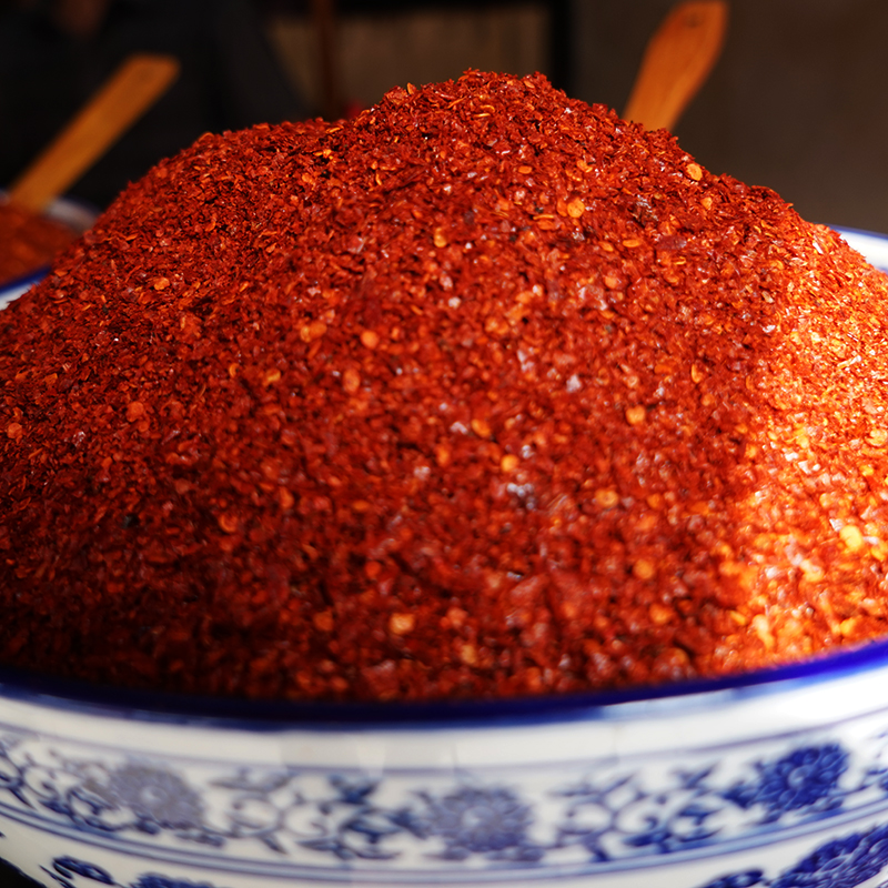 陕西岐山凤翔特产秦椒辣椒面干辣椒粉辣面子10斤128