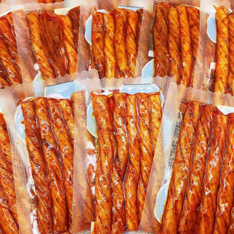 素牛筋素毛肚8090儿时怀旧零食辣条麻辣牛板筋条素食学生小包装混合装