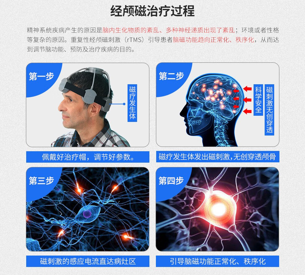 脑梗脑出血后遗症治疗仪神经症康复nkia三功能磁疗肢体电疗耳后电疗