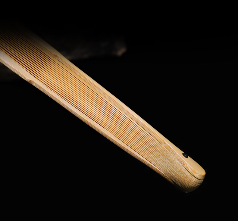 施贵妃8寸18方原皮黑凤眼竹水滴头折扇苏工花斑竹扇骨盘玩扇子男 39