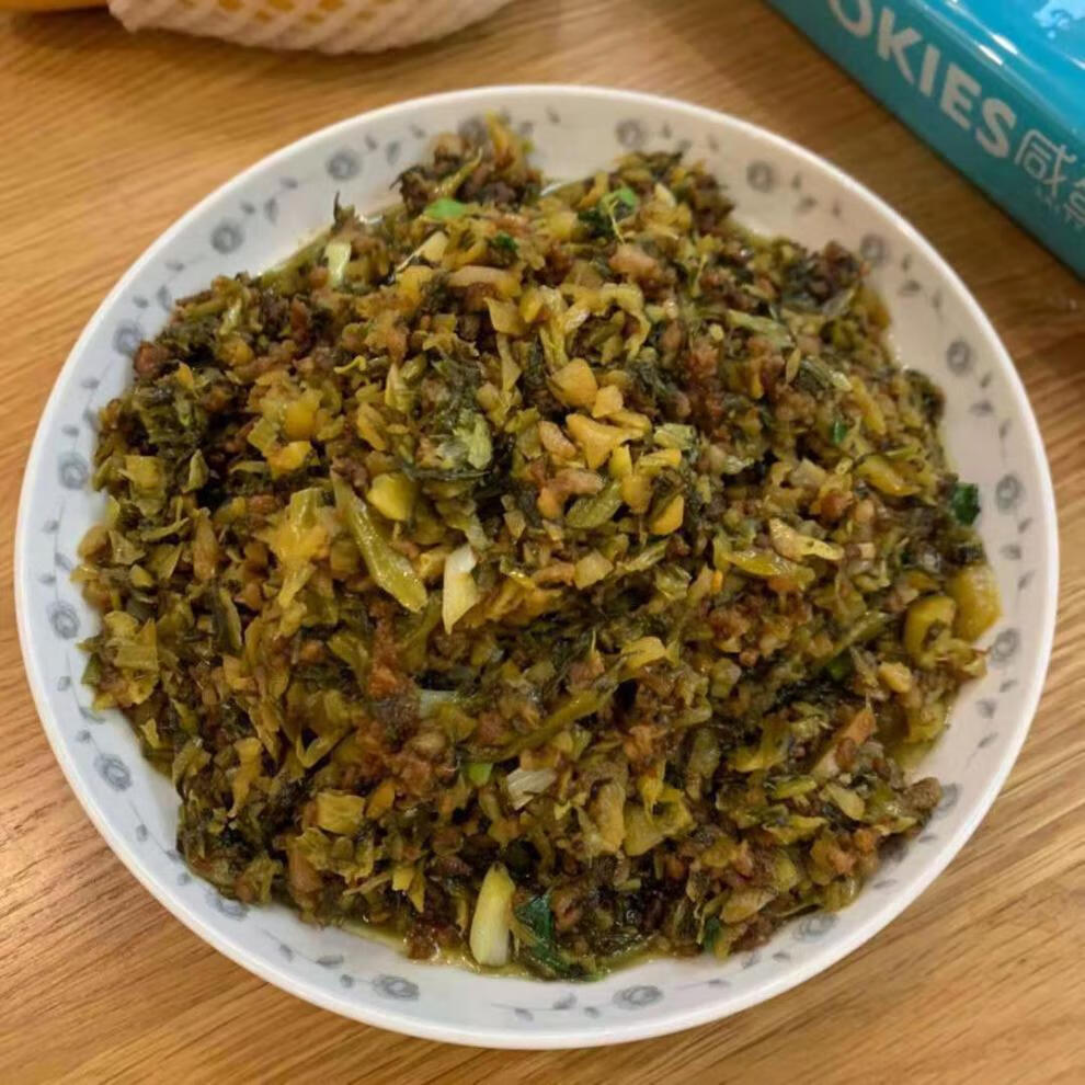 美味雪菜雪里红腌制雪里蕻酸菜雪菜腌咸菜下饭菜包子陷料包子馅 新鲜