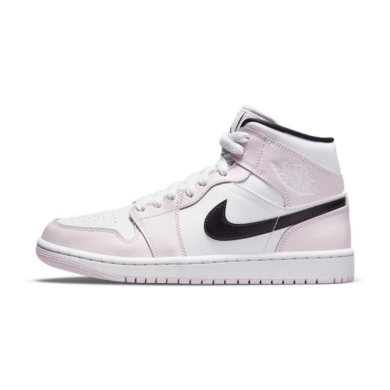 nikeairjordan1aj1脏粉奶茶中帮运动鞋休闲鞋板鞋女鞋bq647201538