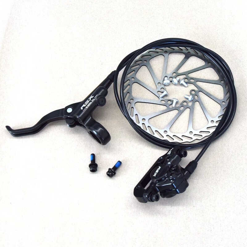 山地自行车油碟刹器套件 油刹碟片油压碟刹器液压刹车通用 rsx 单右前