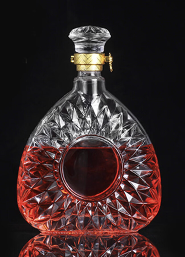 玻璃红酒瓶空瓶时尚醒酒器套装洋酒瓶葡萄酒瓶分酒器高档泡酒瓶子 长