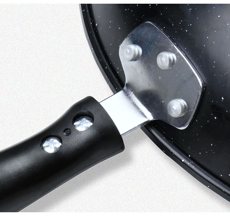 臣埠加厚锅把手柄通用炒锅把手锅具配件电木防烫炒菜锅手柄耐用深灰色