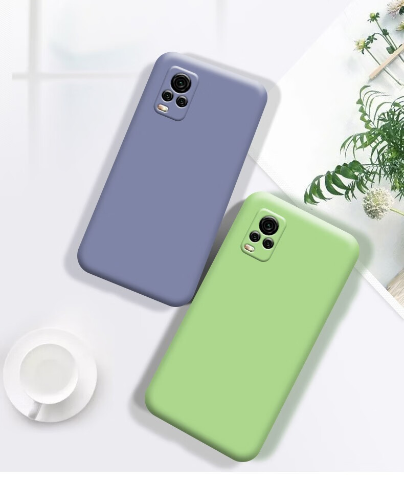 guzel vivos9液态硅胶手机壳全包防摔保护套超薄潮牌男女款软壳 vivos