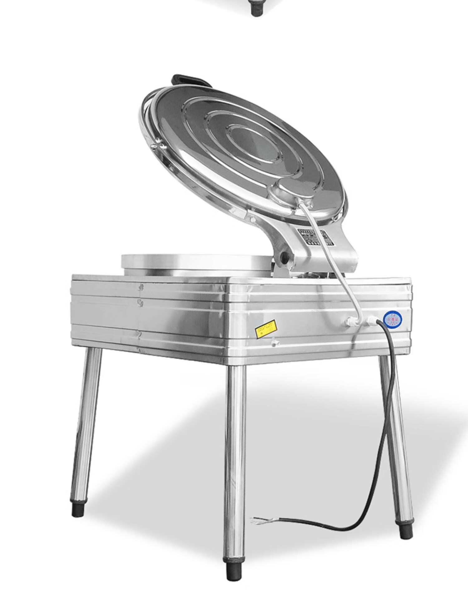 大型电饼铛双面加热酱香饼烤饼机自动恒温煎饼锅贴煎包炉专用 100型