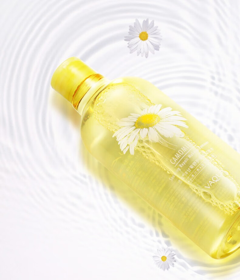 活泉洋甘菊卸妆水500ml眼唇脸部温和无刺激保湿敏感肌深层清洁【图片