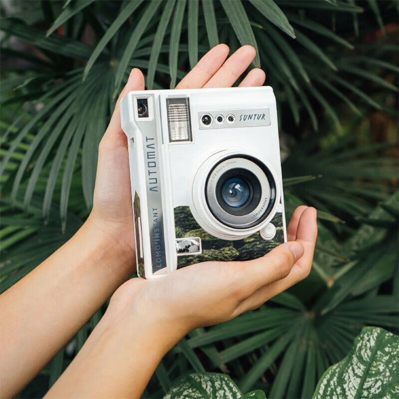 乐魔拍立得 lomo乐魔拍立得相机相纸复古多镜头一次成像方形照相机西