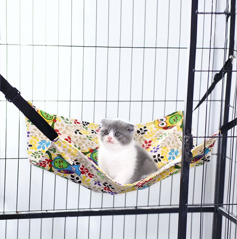 抖音同款猫吊床秋千猫窝宠物猫吊床猫咪挂窝吊篮窗台挂式秋千春夏季