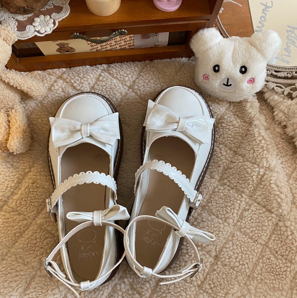 萝莉鞋软妹洛丽塔鞋子梅露露lolita小皮鞋女学生圆头可爱制服大头娃娃