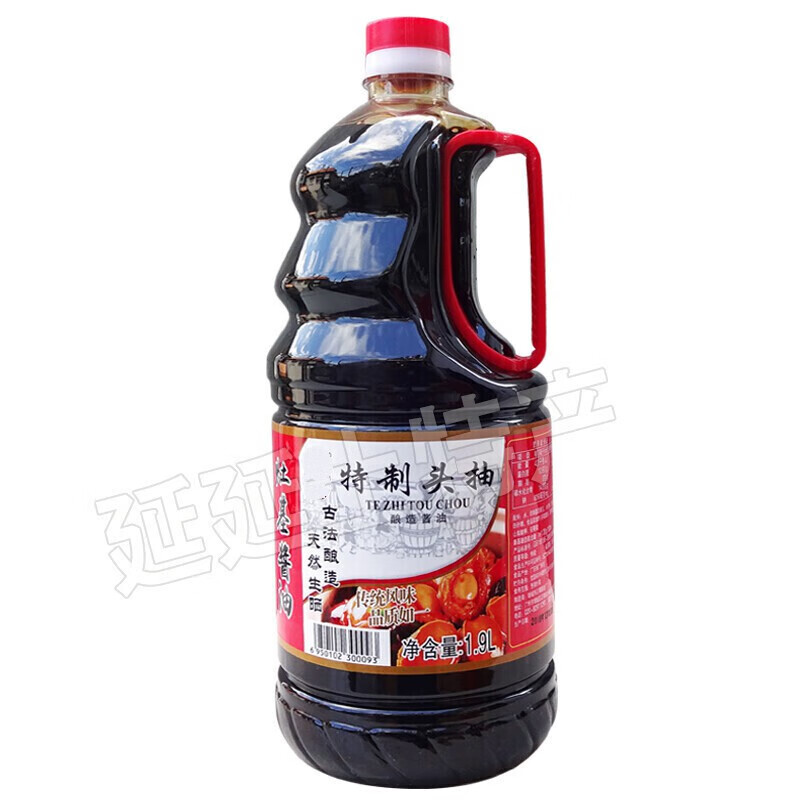 增城特产正果灶基特制头抽19l天然生晒黄豆酿造酱油酱油生抽一件