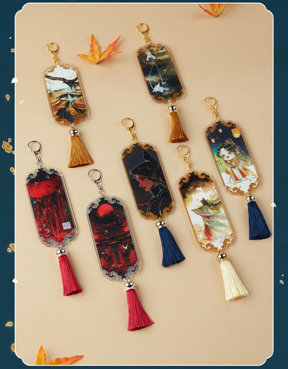 天宫赐福挂件bilibili哔哩哔哩天官赐福漫画亚克力挂件半月星河花雨