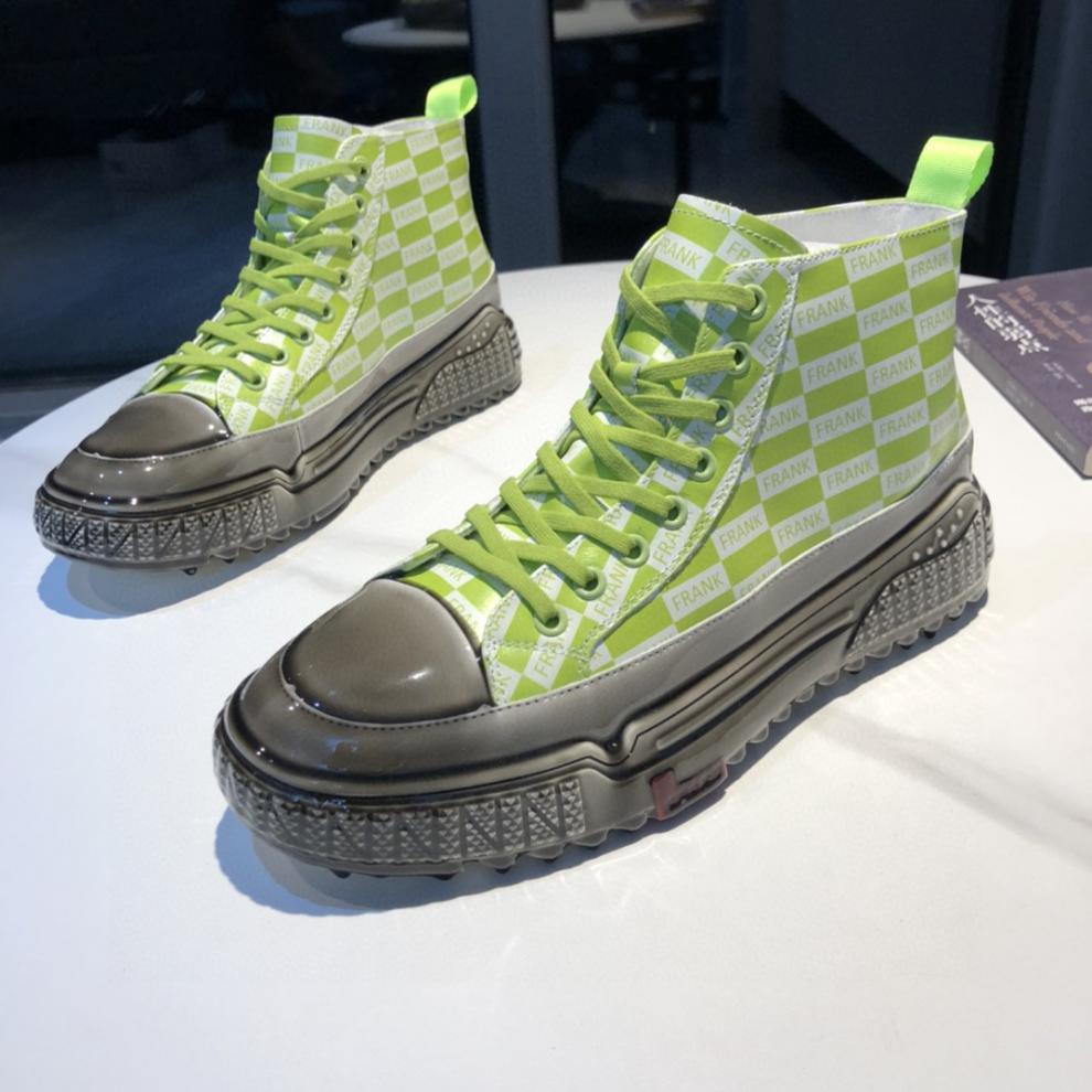 休闲鞋男秋季男鞋新品55521源头潮鞋男季男士头层牛皮靓仔高帮滴塑