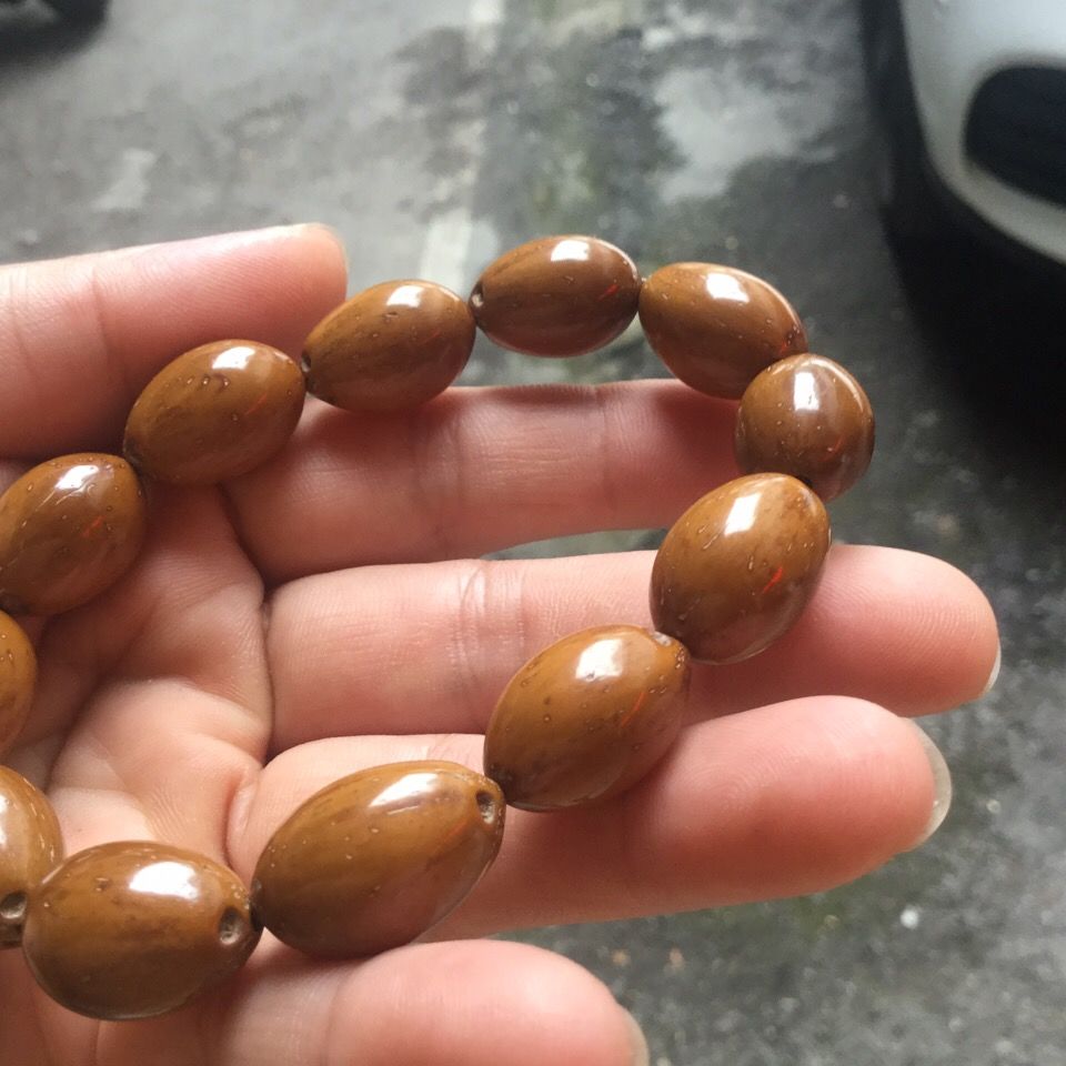 网红款天然紫金鼠菩提光珠手串招财鼠佛珠男女款菩提手链佛珠文玩手串