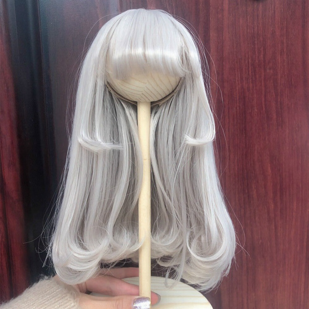 宓蝶60cm叶罗芭比娃娃头发假毛假发夜萝莉346分bjd/sd小布假发多款bjd