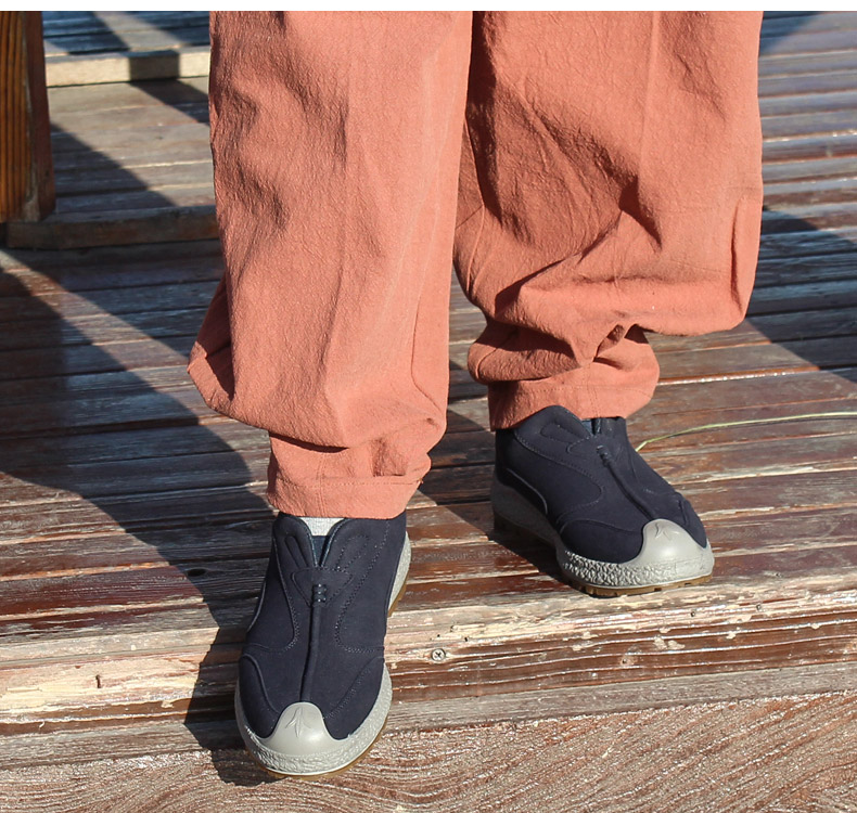 真如界僧鞋店真如界新品金刚01健康禅鞋居士男休闲透气户外鞋子厚底