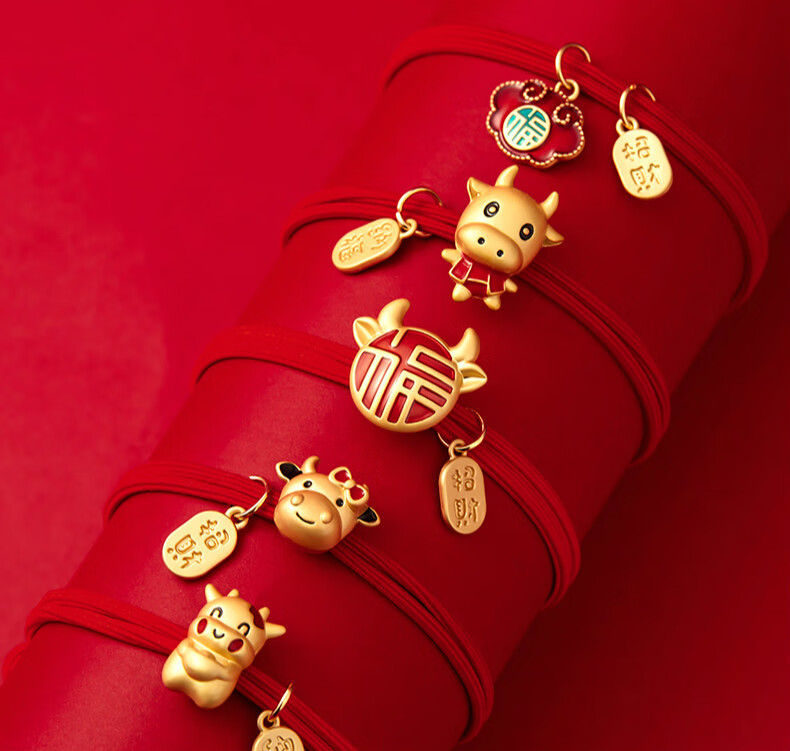 本命年头绳牛年红色手链两用2020年新款扎头发皮筋网红发圈发绳女