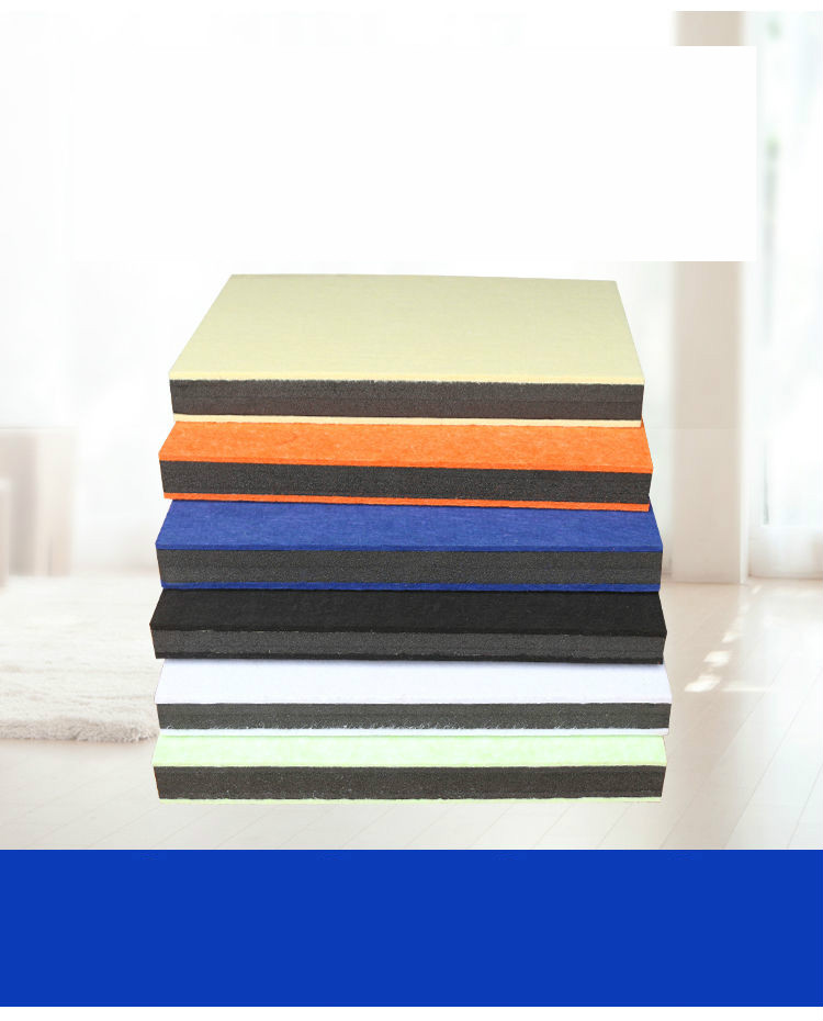 地板隔音垫减震垫消音隔音棉楼层地面墙体地毯跑步机健身房隔音 黑色