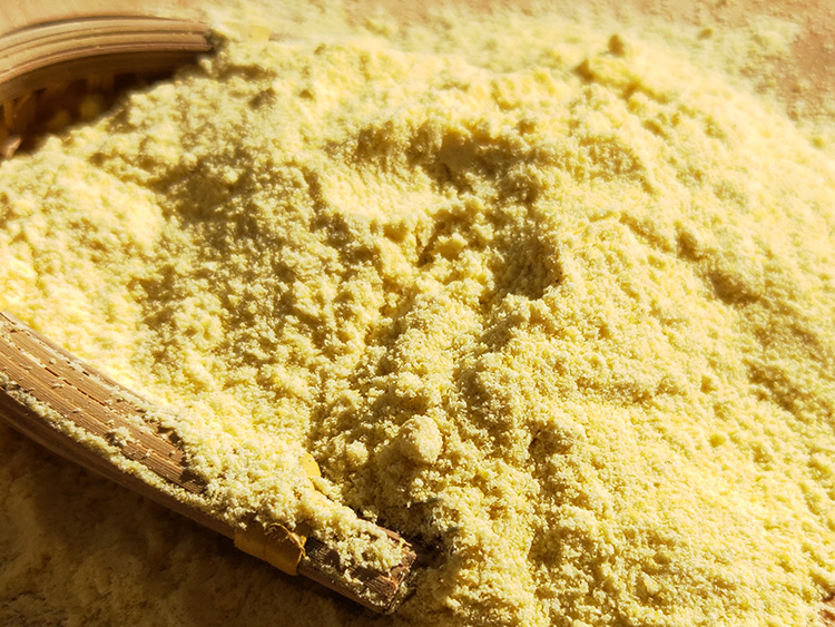 陕北黄馍馍糜子面粉硬黄米粉稷米面 摊米黄煎饼烙糕北京面茶料5斤 两