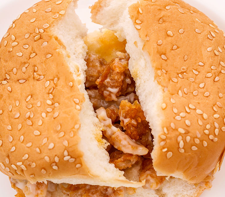 鸡肉营养早餐汉堡整箱即食家庭装切片软面包代餐懒人小零食 比格汉堡