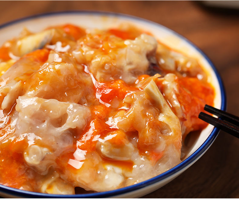 猫乐鱼蟹糊8a蟹糊6a蟹糊蟹糊咸蟹糊蟹酱蟹糊宁波红膏蟹糊梭子蟹海鲜