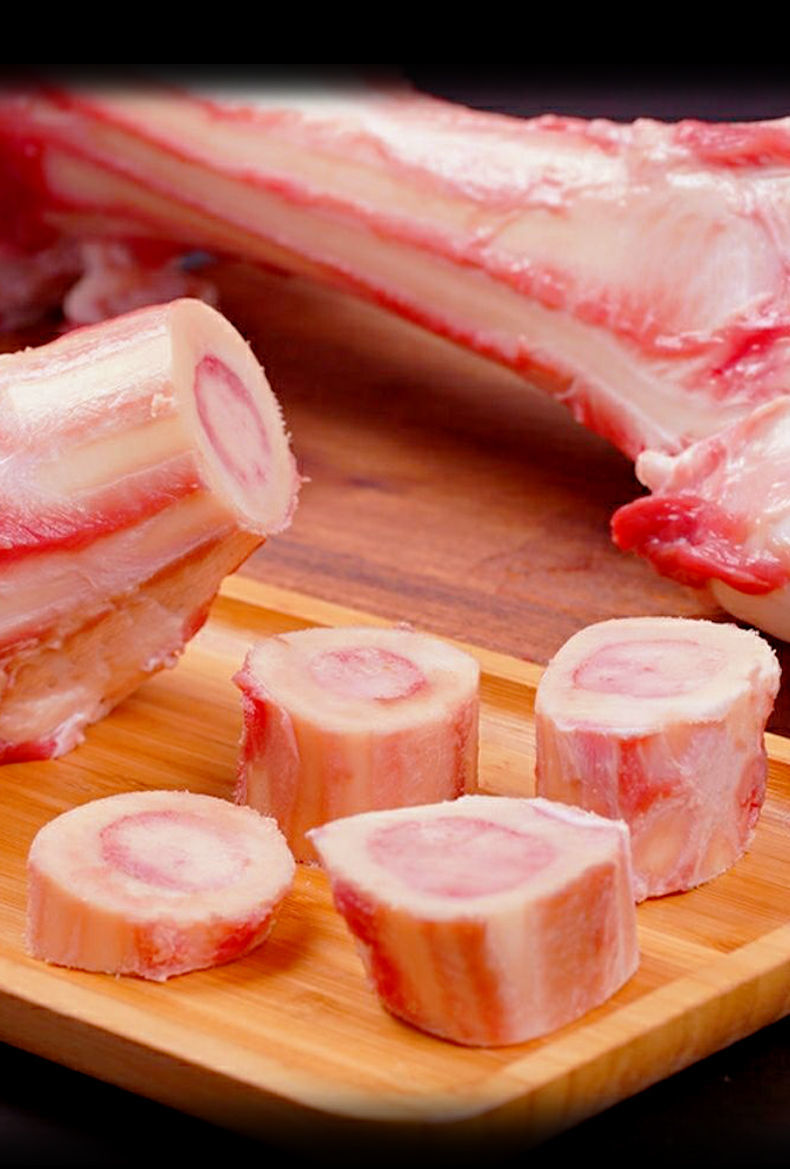 清真牛骨髓新鲜中段筒骨棒牛筒骨筒子骨营养大骨头烧烤骨髓段营养小牛