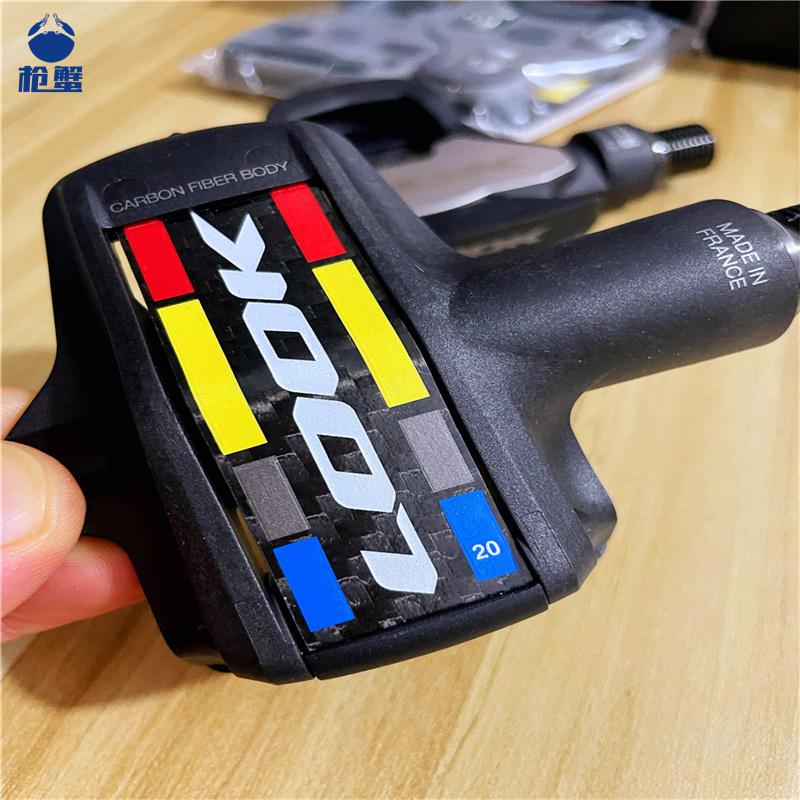 优选 look锁踏法国lookkeo2maxbladecarbon陶瓷钛轴碳纤维公路车锁片