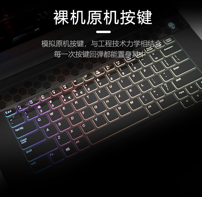 外星人alienwarex17x15r1鍵盤膜m15r56屏幕膜m17r4全套外殼保護膜玫瑰