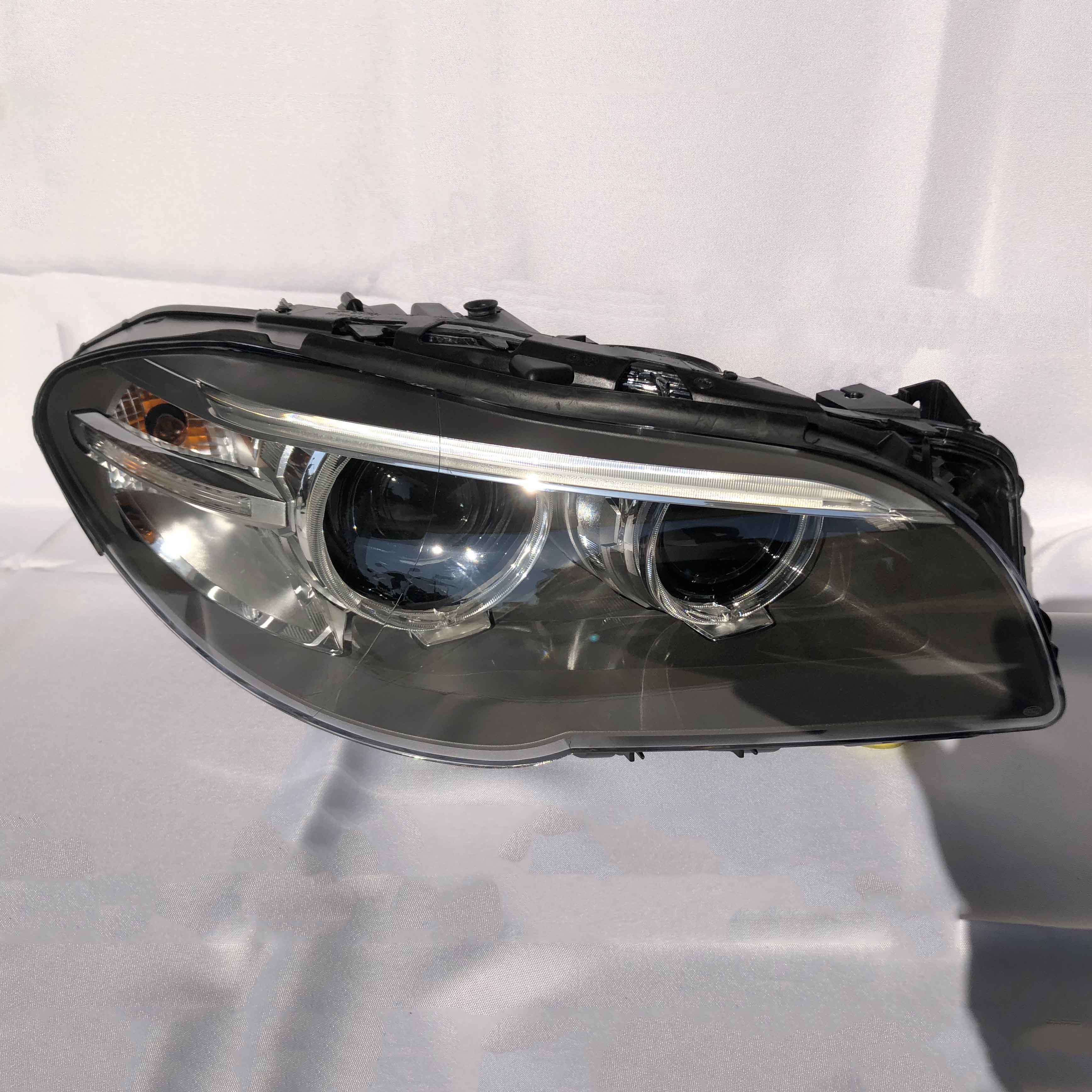 适用于bmw宝马5系f18大灯总成520li天使眼530厂前大灯525装 单支装