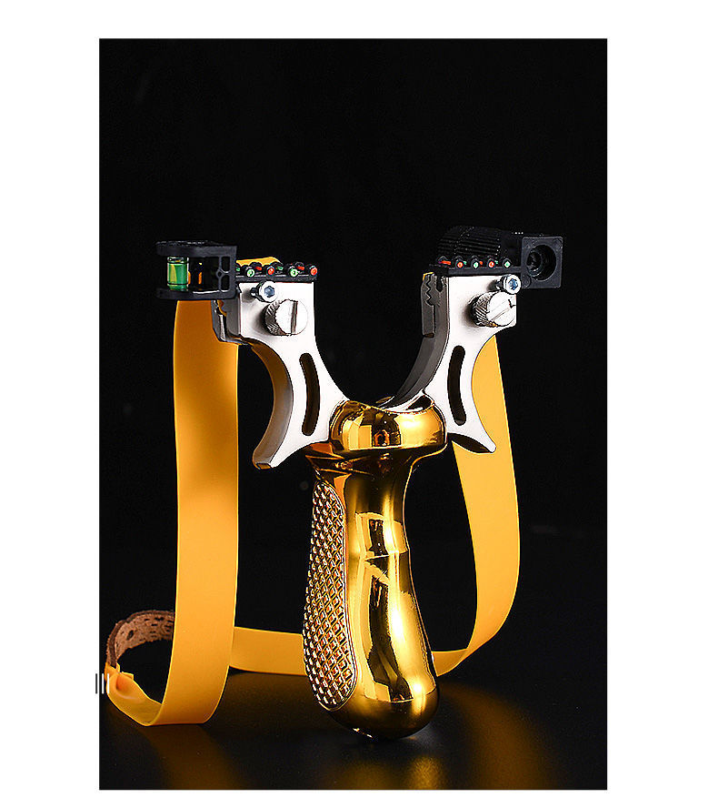 新款激光弹弓大全精准射击高精准弹弓户外强力专业弹弓弹弓成人水平瞄