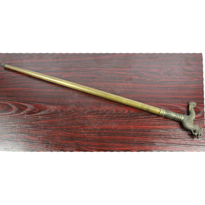 纯铜拐杖黄铜拐杖铜龙头拐杖生肖拐杖头工艺品摆件sn9426生肖狗拐杖