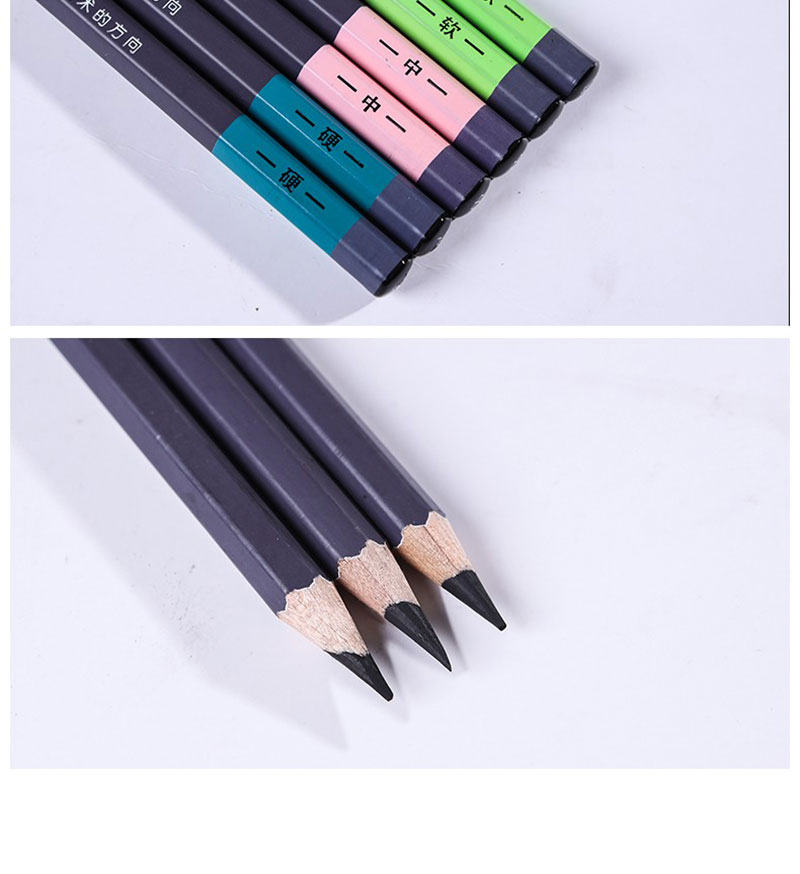 尼奥尼炭笔速写笔美术生专用素描铅笔套装初学者软炭笔美术用品艺考用