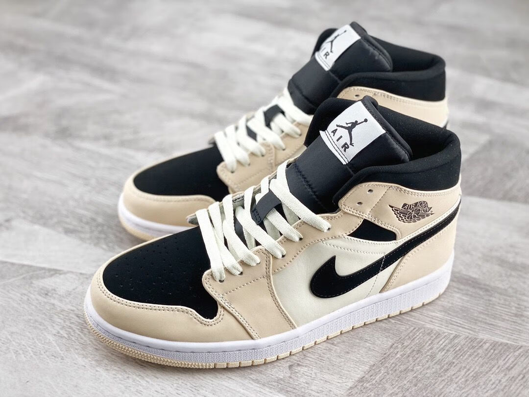 aj·1 奶茶 李斯丹妮同款奶茶 女生时尚百搭休闲鞋 浅灰色 41【图片