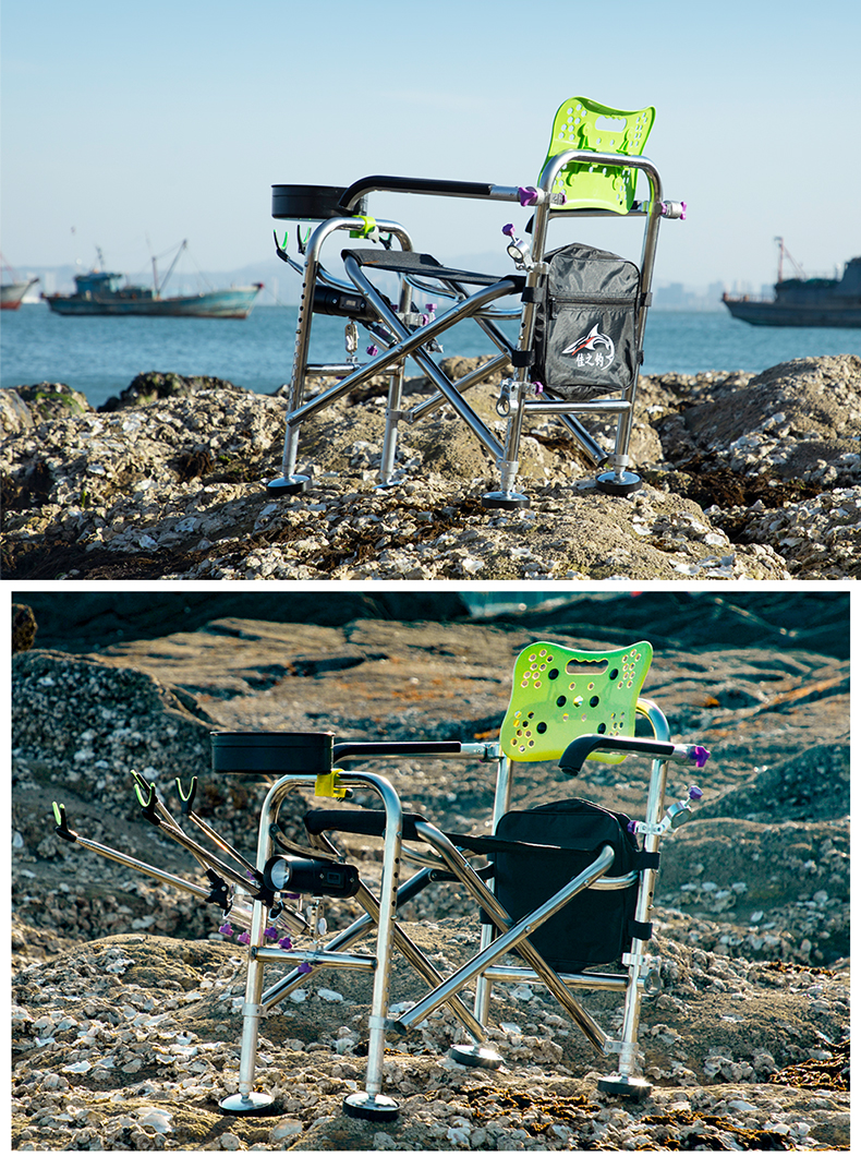连球2021新款钓椅折叠便携台钓椅轻便多功能钓鱼凳野钓全地形钓鱼椅子