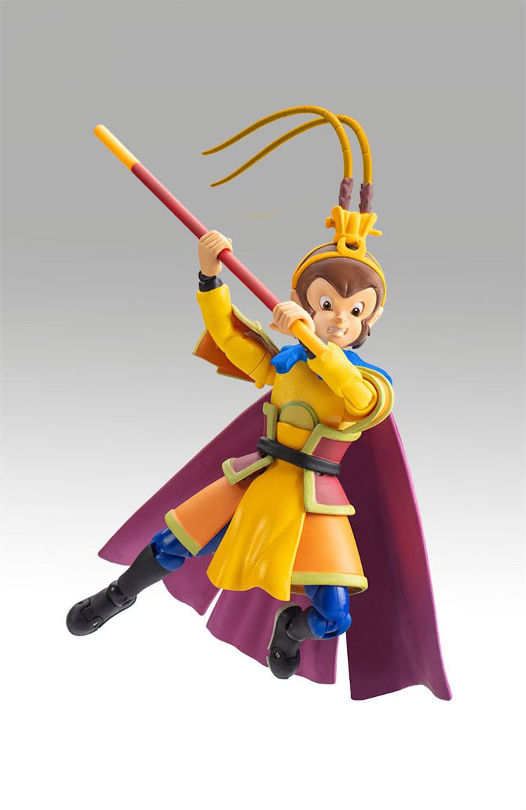 西游记 动画西游记 孙悟空猴哥齐天大圣 超可动人偶 齐天大圣典藏版