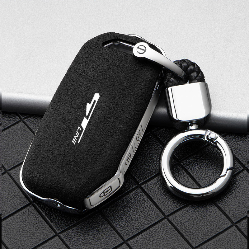 适用于20款新款起亚k5凯酷钥匙套kx3傲跑车遥控壳19款新智跑k3钥匙包